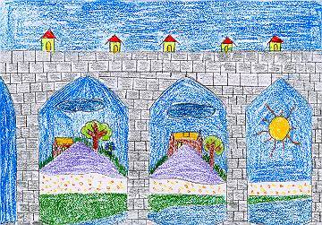 L'eau est emmen�e vers.. Ecoles du Monde - 